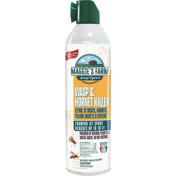 Maggie's Farm 14 Oz. Foaming Aerosol Spray Wasp & Hornet Killer