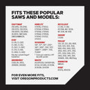 Oregon S56 AdvanceCut Chainsaw Chain for 16 In. Bar - 56 Drive Links