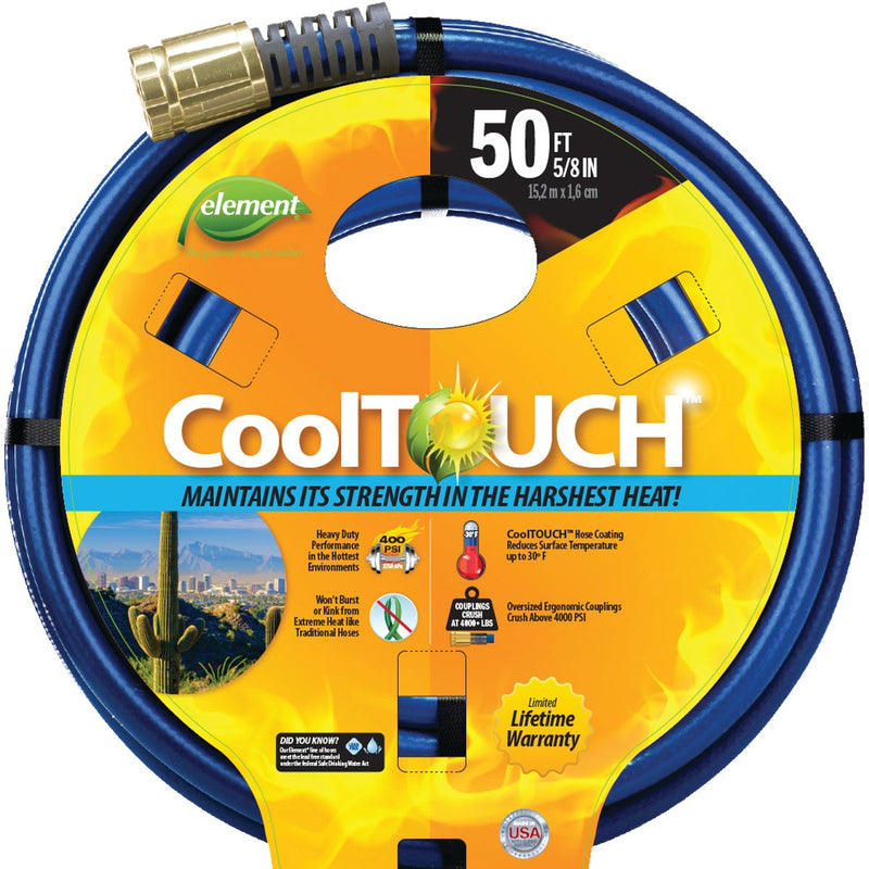 Element CoolTouch 5/8 In. Dia. x 50 Ft. L. Drinking Water Safe Garden Hose