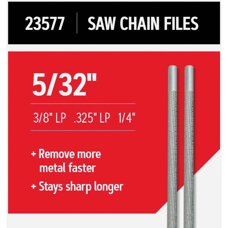 Oregon 5/32 In. Saw Chain File (2-Count)