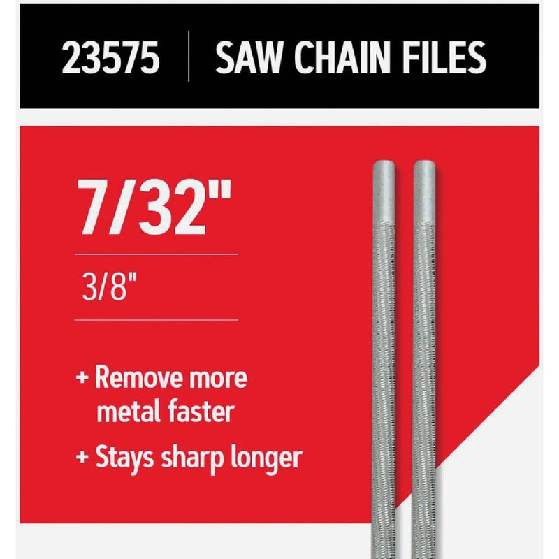 Oregon 7/32 In. Saw Chain File (2-Count)