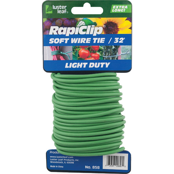 Rapiclip 32 Ft. Green Soft Wire Plant Tie