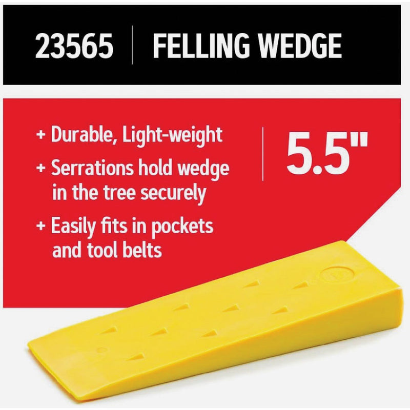 Oregon 5-1/2 In. Plastic Felling Wedge