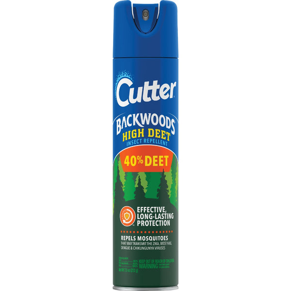 Cutter Backwoods High Deet 7.5 Oz. Insect Repellent Aerosol Spray