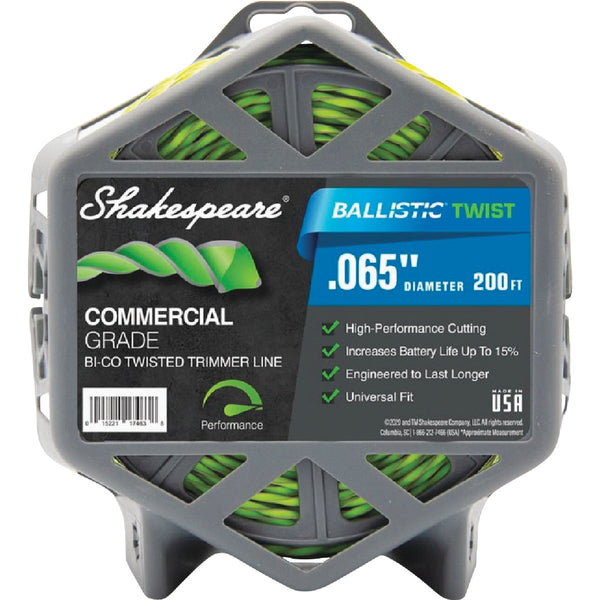 Shakespeare Ballistic Twist 0.065 In. x 200 Ft. Trimmer Line