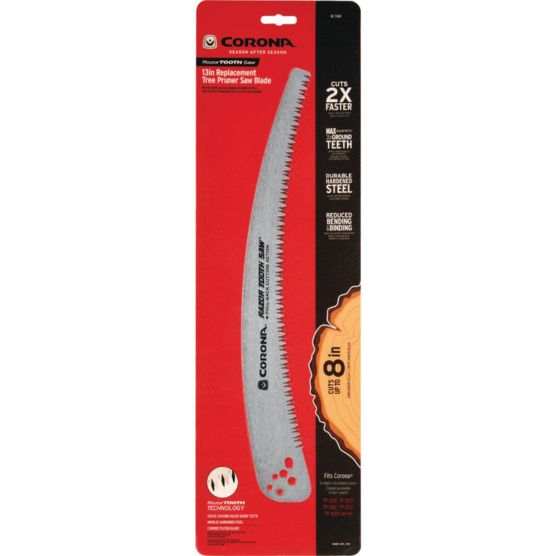 Corona Razor Tooth 13 In. Saw Tree Pruner Blade