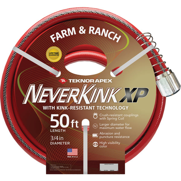 NeverKink XP 3/4 In. x 50 Ft. Farm & Ranch Hose