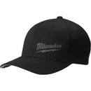 Milwaukee FlexFit Black Fitted Hat, L/XL
