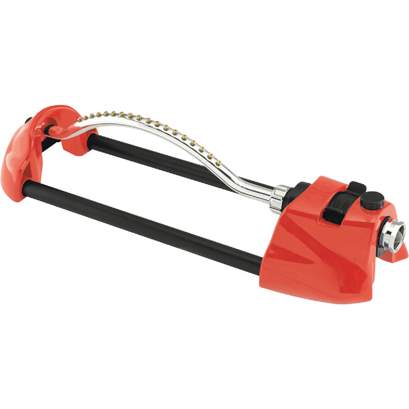 Dramm ColorStorm Heavy-Duty Metal 3000 Sq. Ft. Red Oscillating Sprinkler