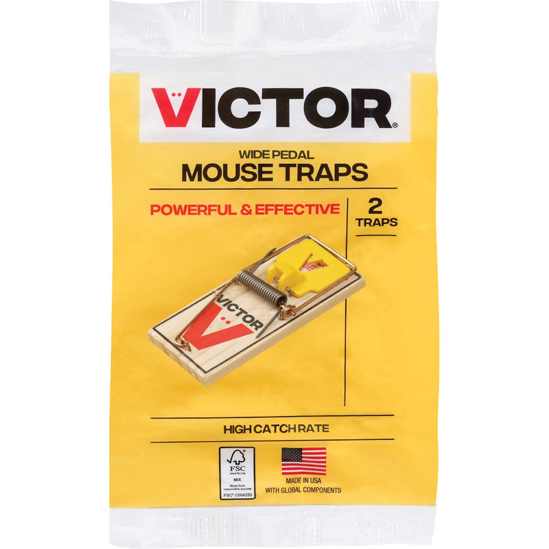 Victor Wide Pedal Mouse Trap (2-Pack)