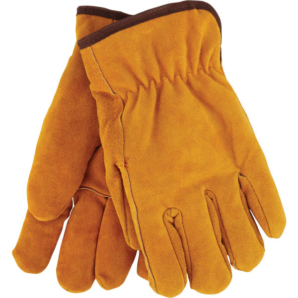 Do it Men's Medium Lined Leather Winter Work Glove