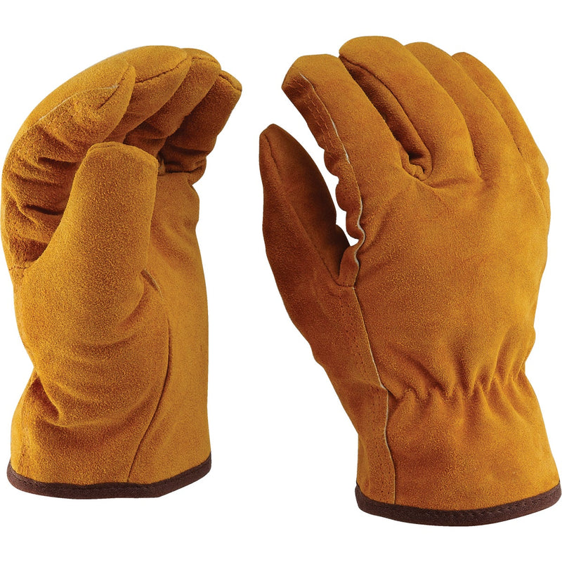 Do it Men's Medium Lined Leather Winter Work Glove