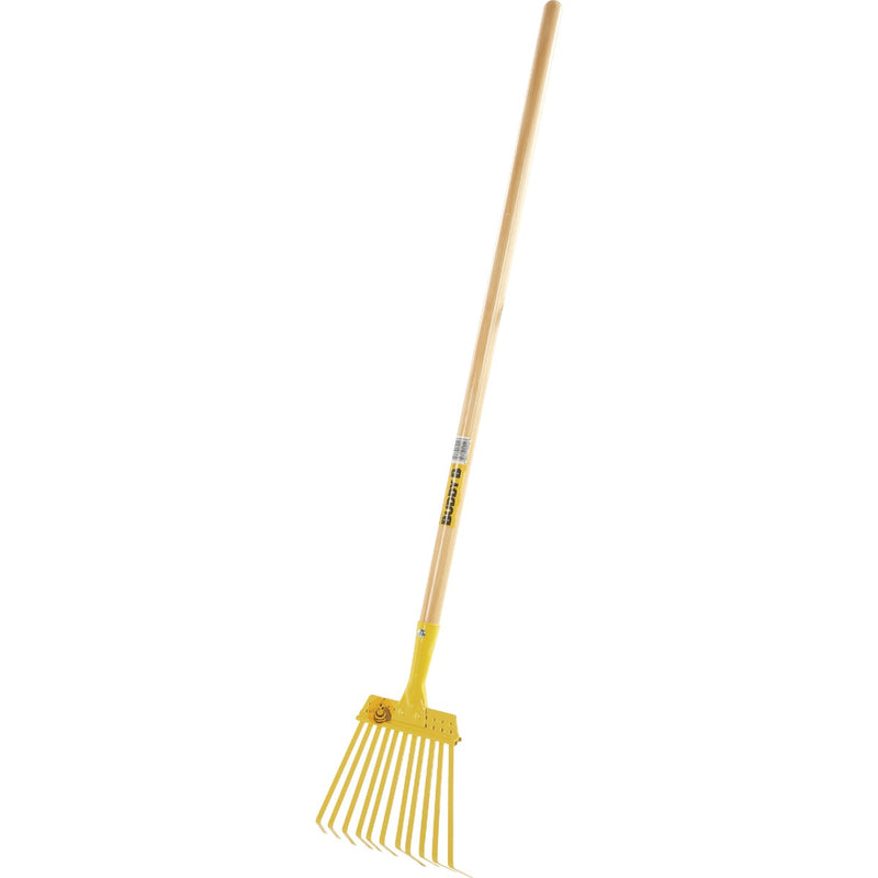 Buddy B 12 In. Steel Leaf Rake (11-Tine)