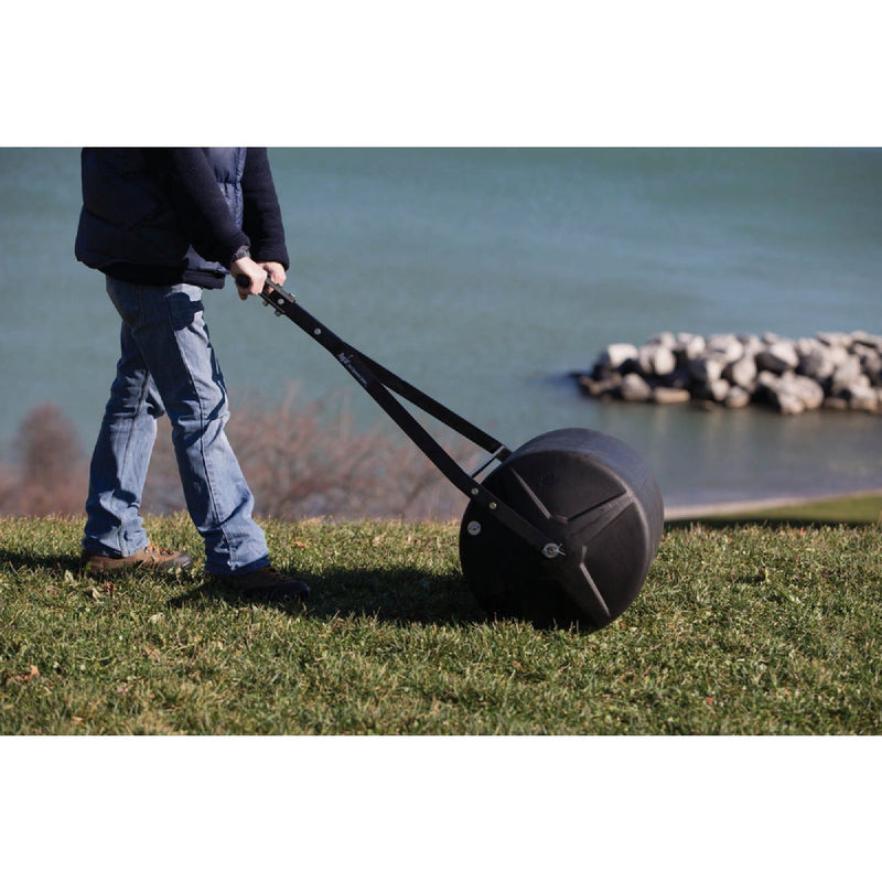 Precision 18 In. x 24 In. 221 Lb. Poly Push/Tow Lawn Roller