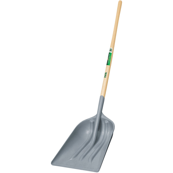 Do it Best 48 In. Wood Handle Poly Scoop Shovel