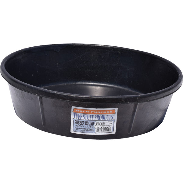 Tuff Stuff 3 Gal. Rubber Feed Pan