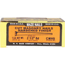 Maze 8d x 2-1/2 In. Hardened Steel Tapered Masonry Nails (64 Ct., 1 Lb.)