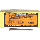 Maze 8d x 2-1/2 In. Hardened Steel Tapered Masonry Nails (64 Ct., 1 Lb.)