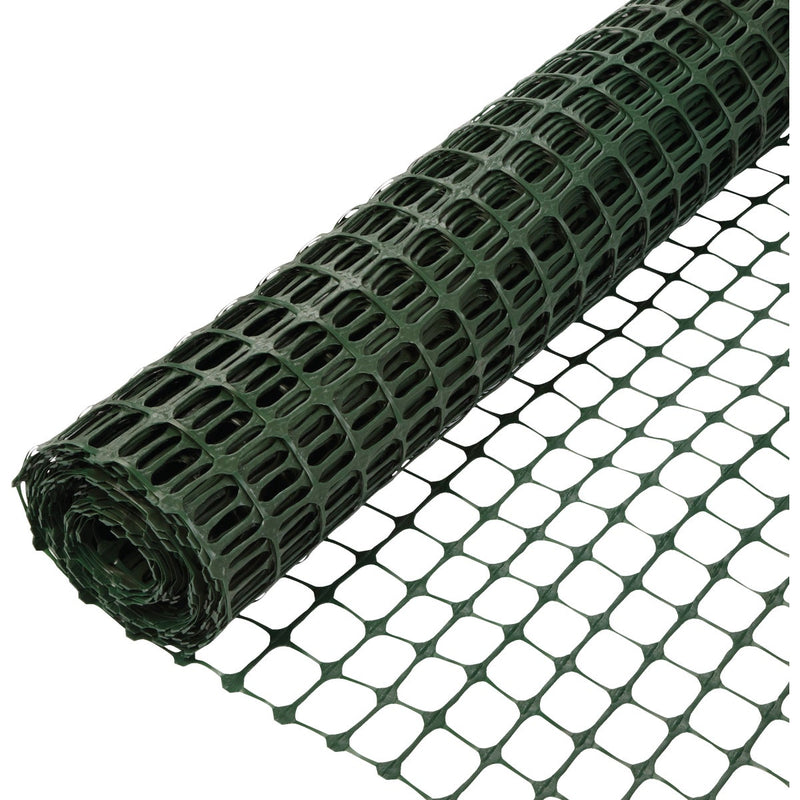 Tenax 4 Ft. H. x 50 Ft. L. High-Density Polyethylene Garden Fence, Green