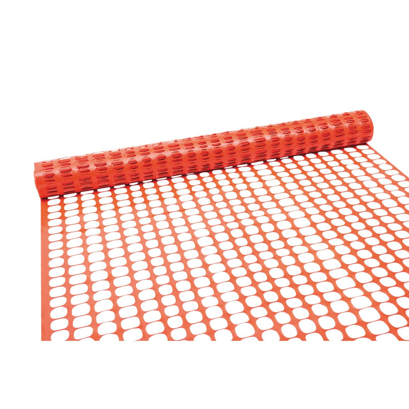 Tenax Sno-Guard 4 Ft. H. x 100 Ft. L. Polyethylene Snow Safety Fence, Orange