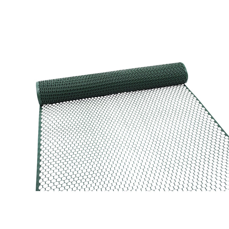 Tenax 3/4 In. x 3 Ft. H. x 25 Ft. L. Hexagonal Plastic Poultry Netting Fence, Green