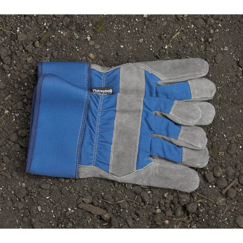 Do it Best Men's Large Leather Winter Work Glove
