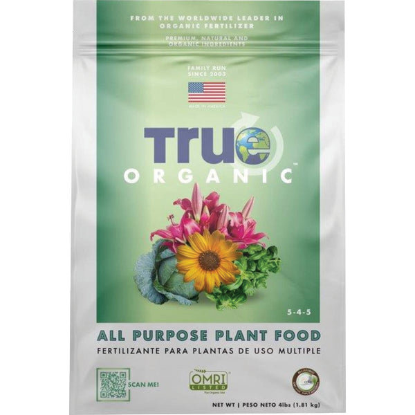 True Organic 4 Lb. 5-4-5 All Purpose Dry Plant Food