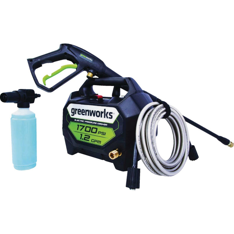 Greenworks 1700 PSI 1.2 GPM Cold Water Handheld Corded Electric Pressure Washer