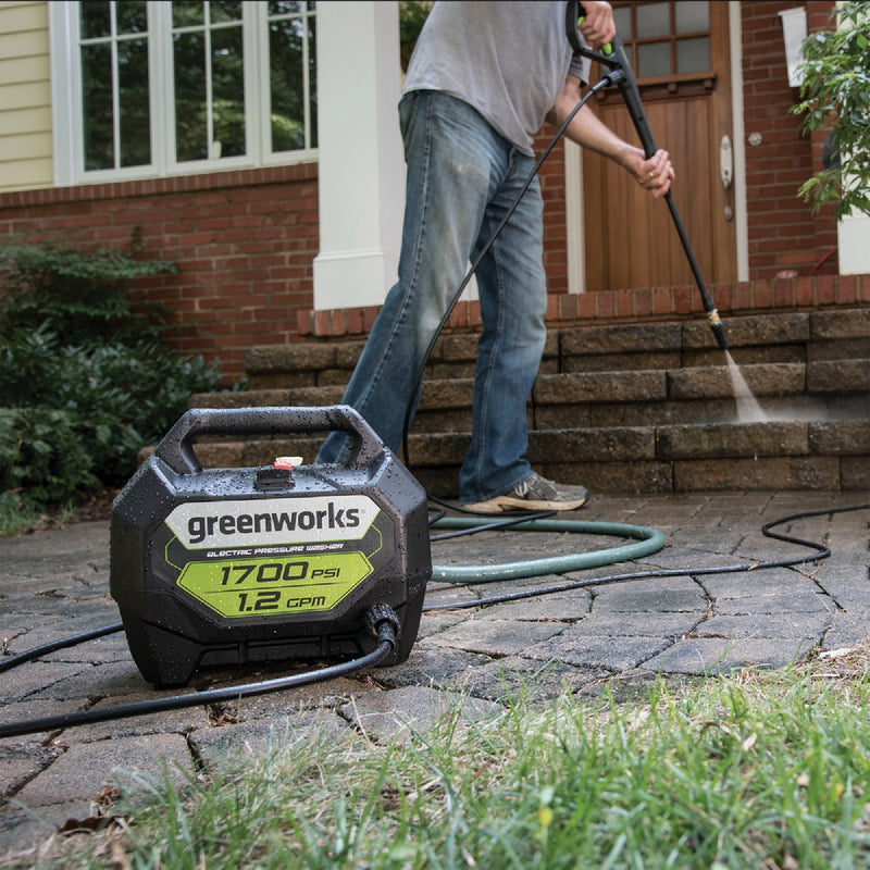 Greenworks 1700 PSI 1.2 GPM Cold Water Handheld Corded Electric Pressure Washer