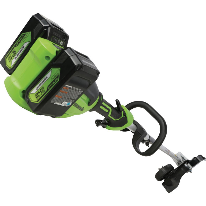Greenworks 24V (2 x 24V) 8In. Brushless Edger with (2) 4.0 Ah Batteries and Charger