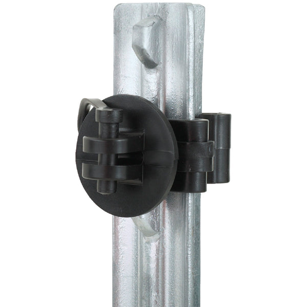 Dare Snap-On Black Polyethylene Electric Fence Insulator (25-Pack)