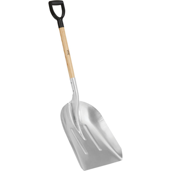 Best Garden 28.25 In. Wood D-Grip Handle #12 Aluminum Scoop Shovel