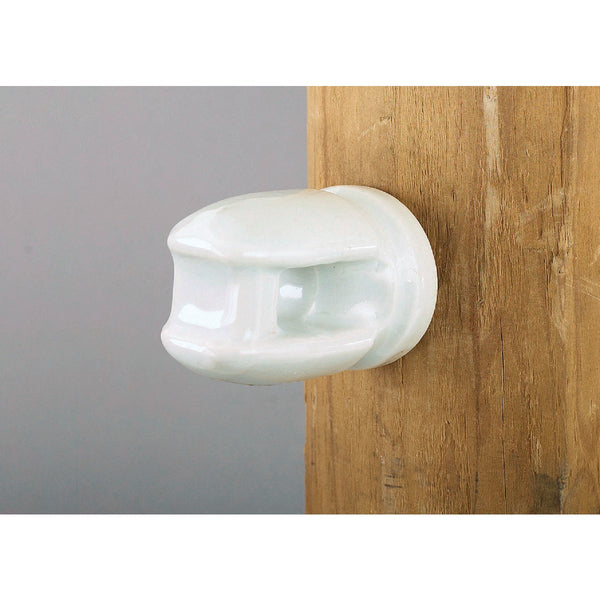 Dare Screw-In White Porcelain Electric Fence Insulator