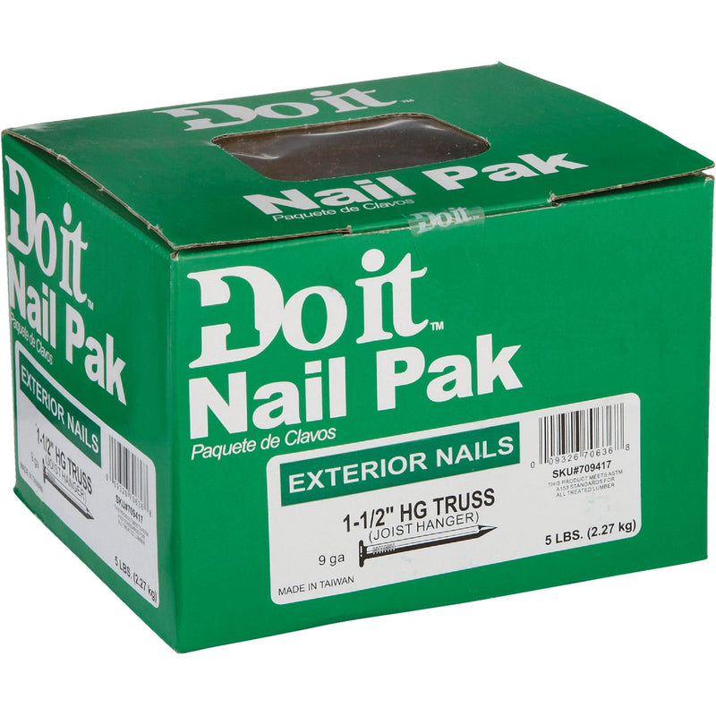 Do it 1-1/2 In. 9 ga Hot Galvanized Joist Nails (625 Ct., 5 lb)