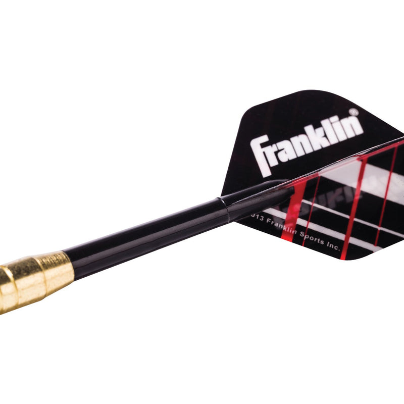 Franklin Brass-Coated Steel 18 Gm. Steel Tip Dart Set (6-Pack)