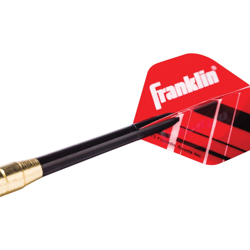 Franklin Brass-Coated Steel 18 Gm. Steel Tip Dart Set (6-Pack)