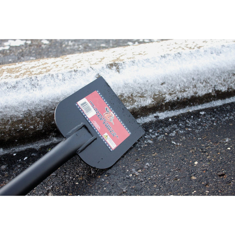 Bully Tools 6 In. W. Steel Long Handle Sidewalk Ice Scraper