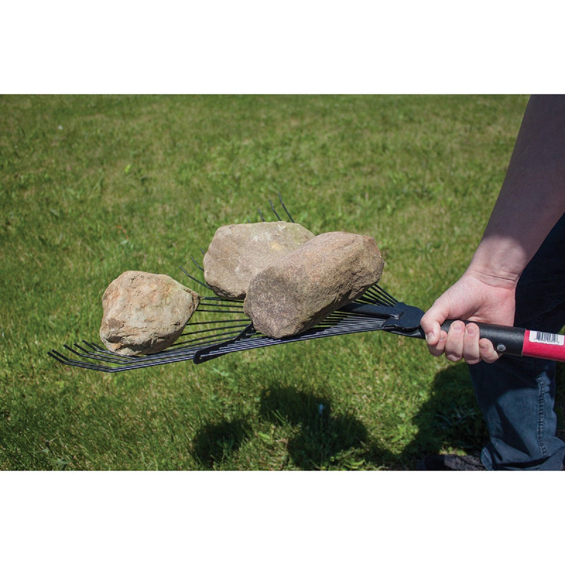 Bully Tools 24-Tine Thatching Rake with Fiberglass Handle