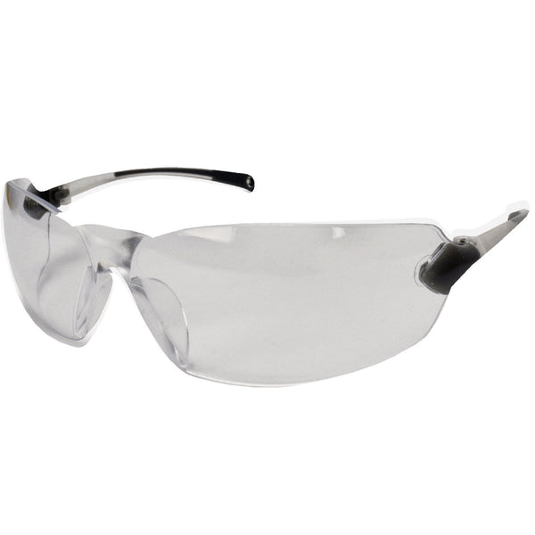 Radians Overlook Gray Frame Shooting Glasses with Clear Lenses