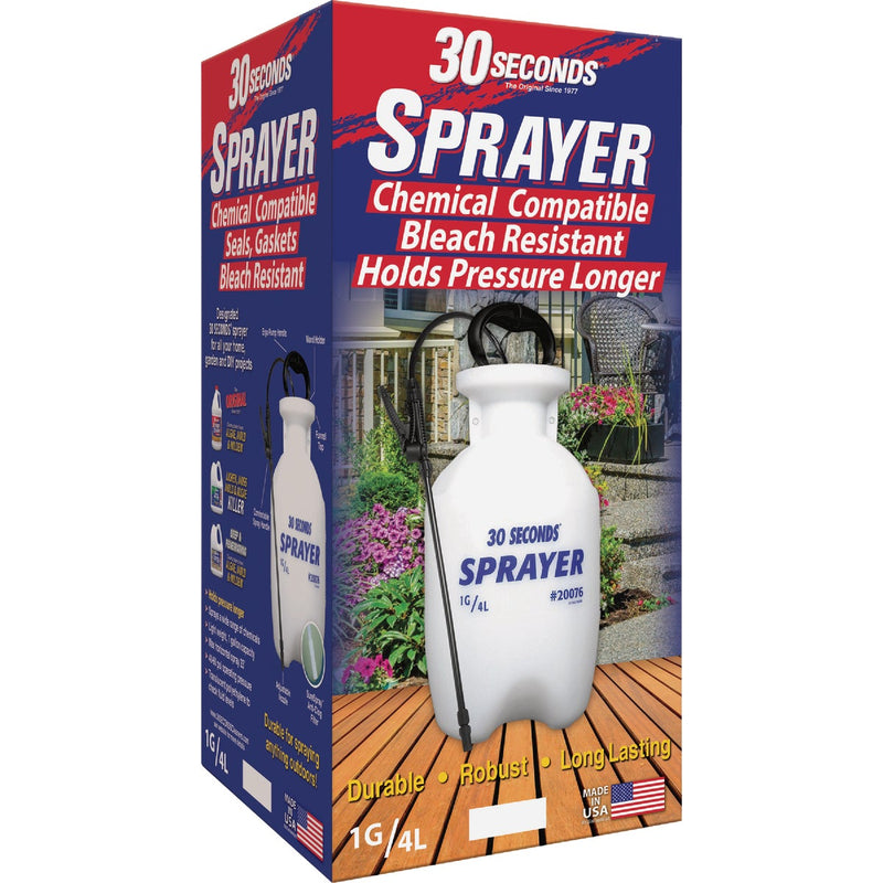 30 seconds 1 Gal. Plastic Handheld Tank Sprayer