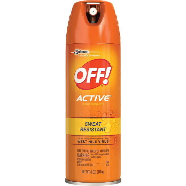 OFF! Active 6 Oz. Insect Repellent Aerosol Spray