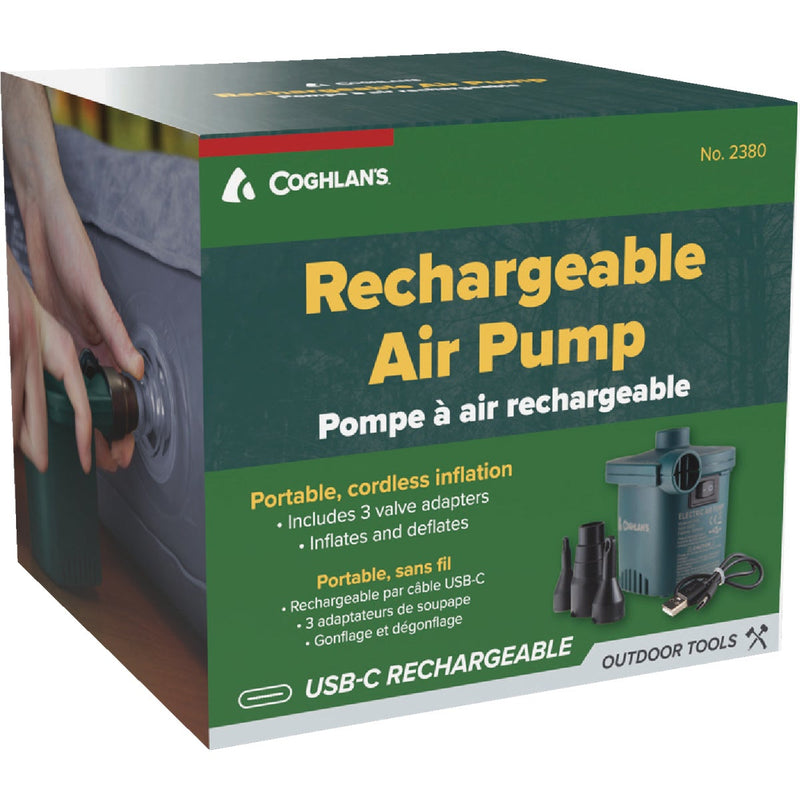 Coghlans Rechargeable Lithium Battery Air Pump