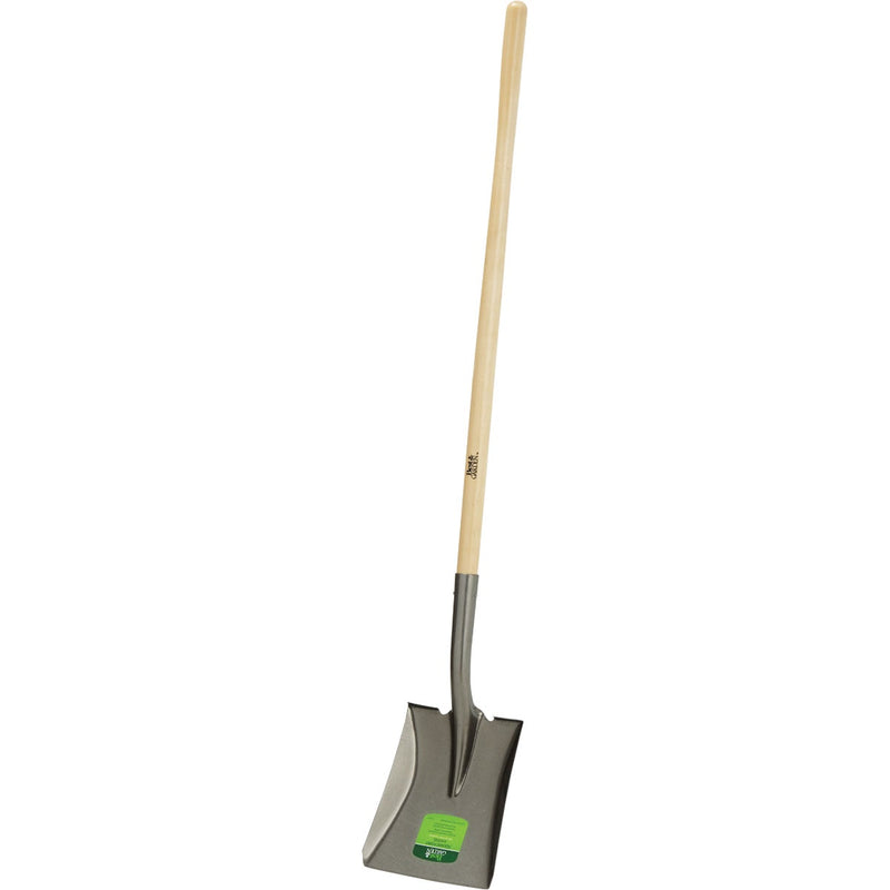 Best Garden 44 In. Wood Handle Square Point Shovel