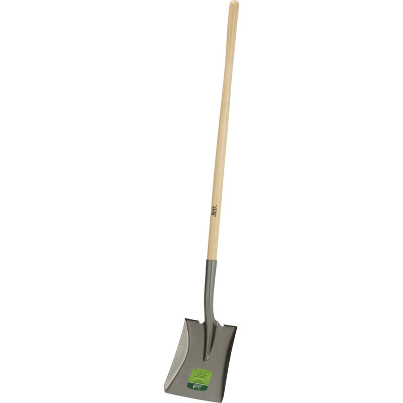 Best Garden 44 In. Wood Handle Square Point Shovel