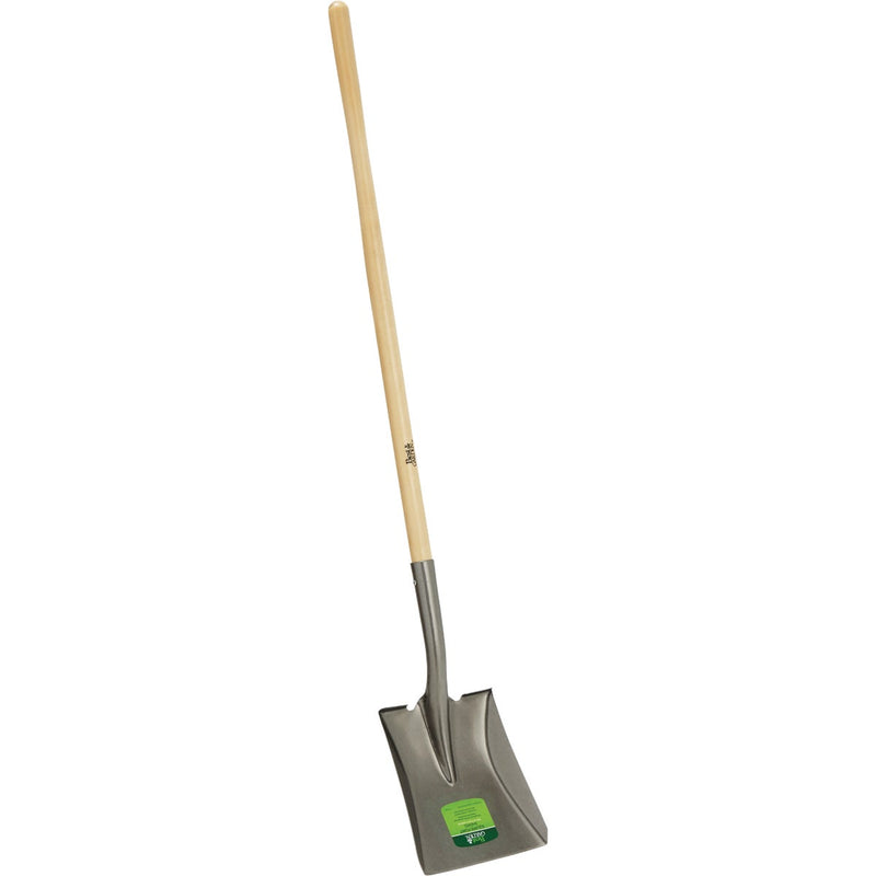 Best Garden 44 In. Wood Handle Square Point Shovel