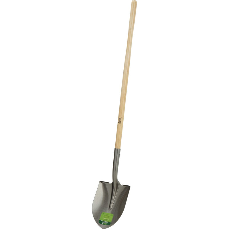 Best Garden 44 In. Wood Handle Round Point Shovel