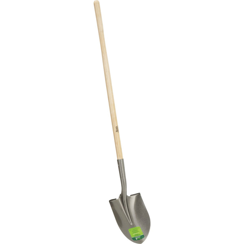 Best Garden 44 In. Wood Handle Round Point Shovel