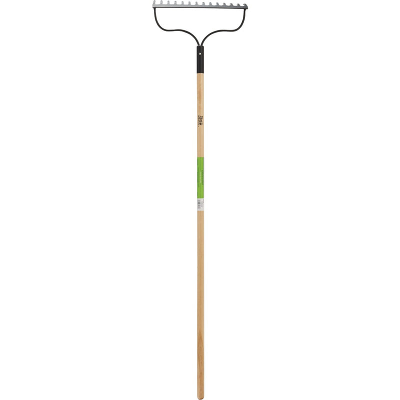 Best Garden 14 In. Steel Bow Garden Rake (14-Tine)