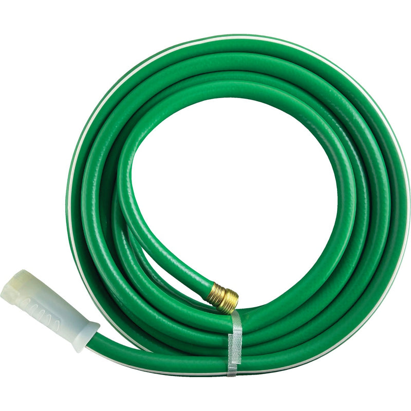 Best Garden 5/8 In. Dia. x 25 Ft. L. Medium-Duty Vinyl Garden Hose W/Guard-N-Grip