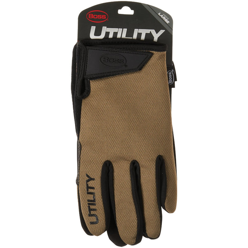 Boss Men's Large Synthetic Leather Utility Performance Glove